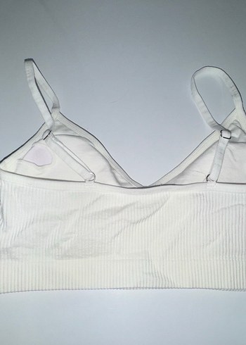 Beyaz Spor Sütyeni - Görsel 2