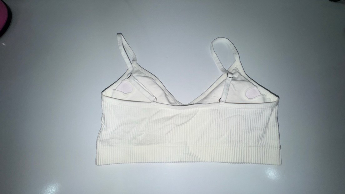 Beyaz Spor Sütyeni - Görsel 2
