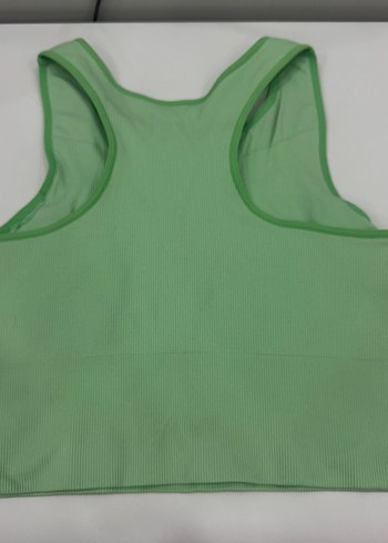 Açık Yeşil Yüksek Yakalı bustiyer - Görsel 2