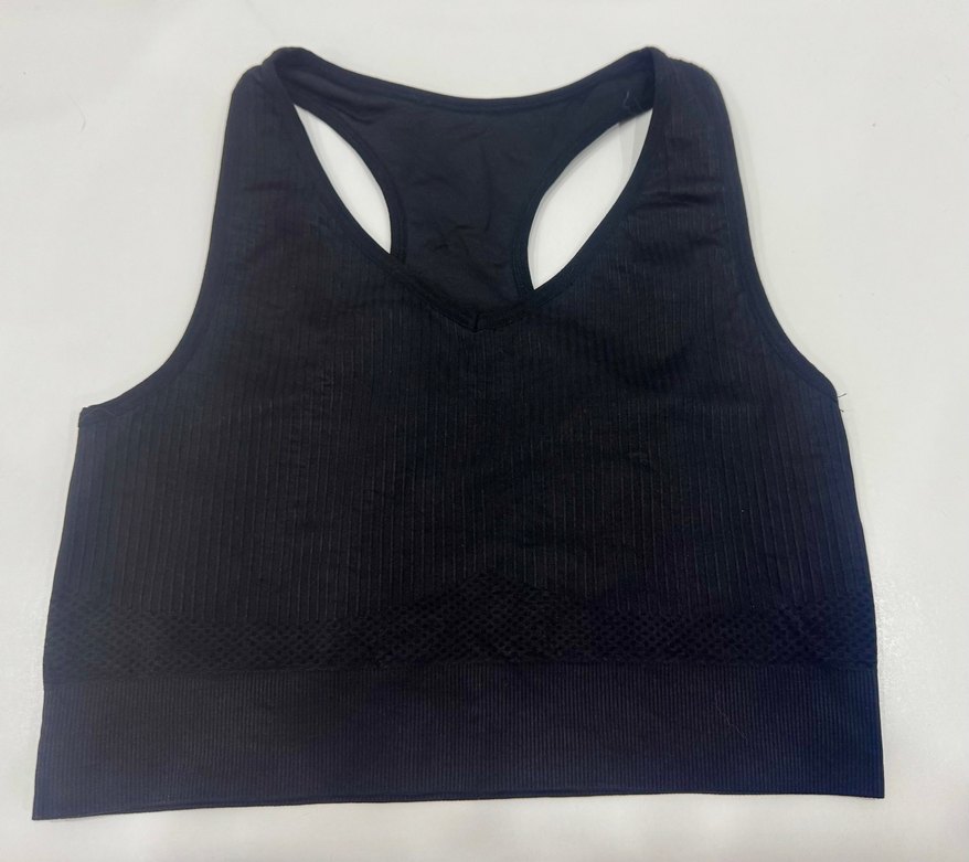 Siyah Goth Sporcu Sütyeni - Görsel 2