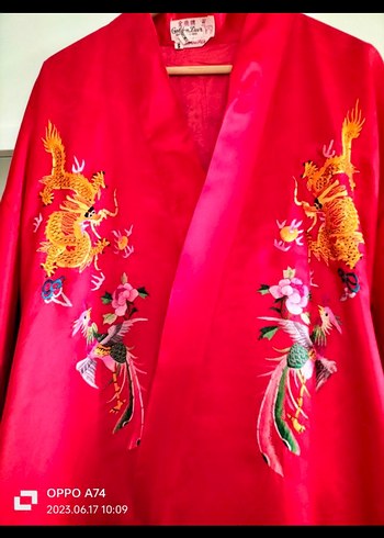 İPEK EL İŞİ KİMONO - Görsel 5