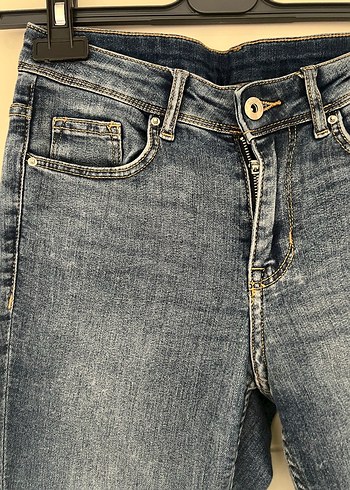Kadın Lacivert Normal Boy Denim Jean - Görsel 2