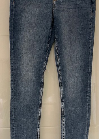 Kadın Lacivert Normal Boy Denim Jean - Görsel 4