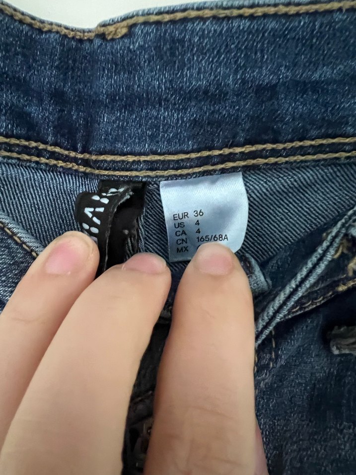 Kadın Lacivert Normal Boy Denim Jean - Görsel 3