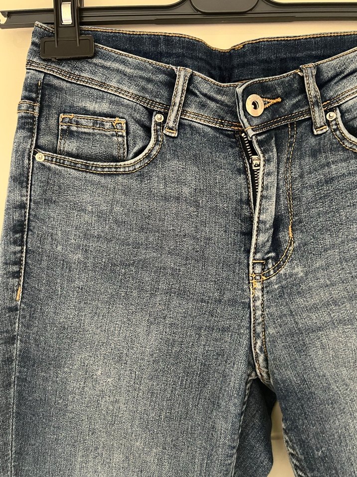 Kadın Lacivert Normal Boy Denim Jean - Görsel 2