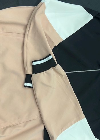 Rahat Kesim Kapüşonlu Bej Sweatshirt - Görsel 3