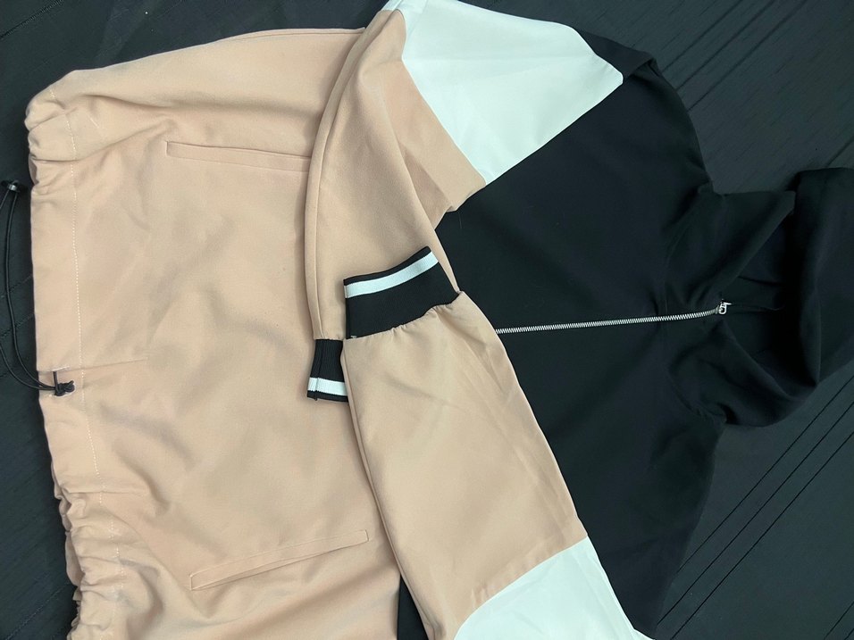 Rahat Kesim Kapüşonlu Bej Sweatshirt - Görsel 3