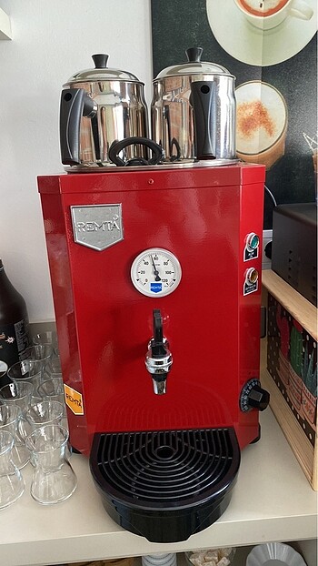 Yeni Cafe restoran için çay makinesi işyerimizi kapattık