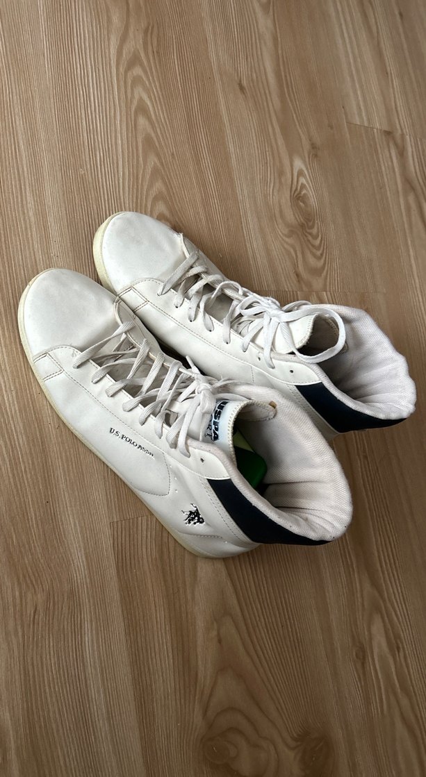 U.S. Polo Assn. Beyaz erkek Spor Ayakkabı - Görsel 3