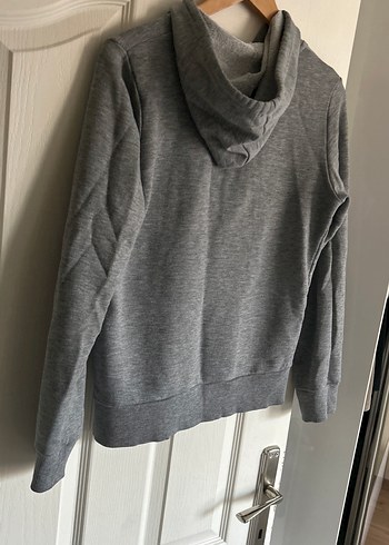 Gri Fermuarlı Kadın Sweatshirt LTB marka - Görsel 5