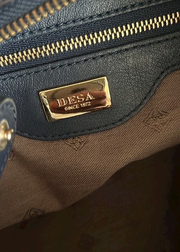 DESA marka sıfır çanta  Tokalı Gri lDeri Kadın Çantası - Görsel 8