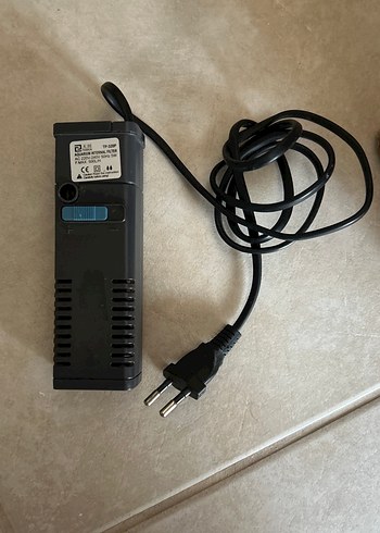 Siyah Elektrikli Akvaryum Filtresi