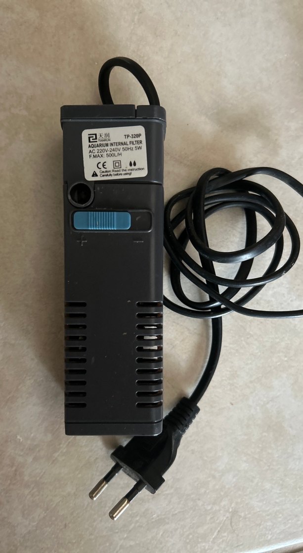 Siyah Elektrikli Akvaryum Filtresi - Görsel 3