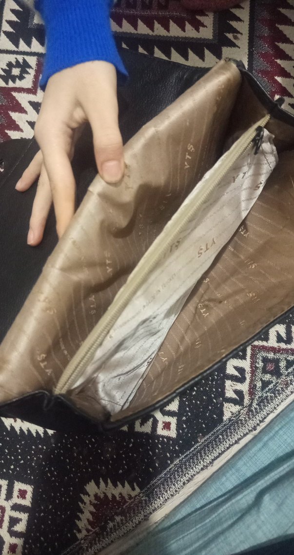 Kapitone Deri Kadın Çanta Siyah - Görsel 2