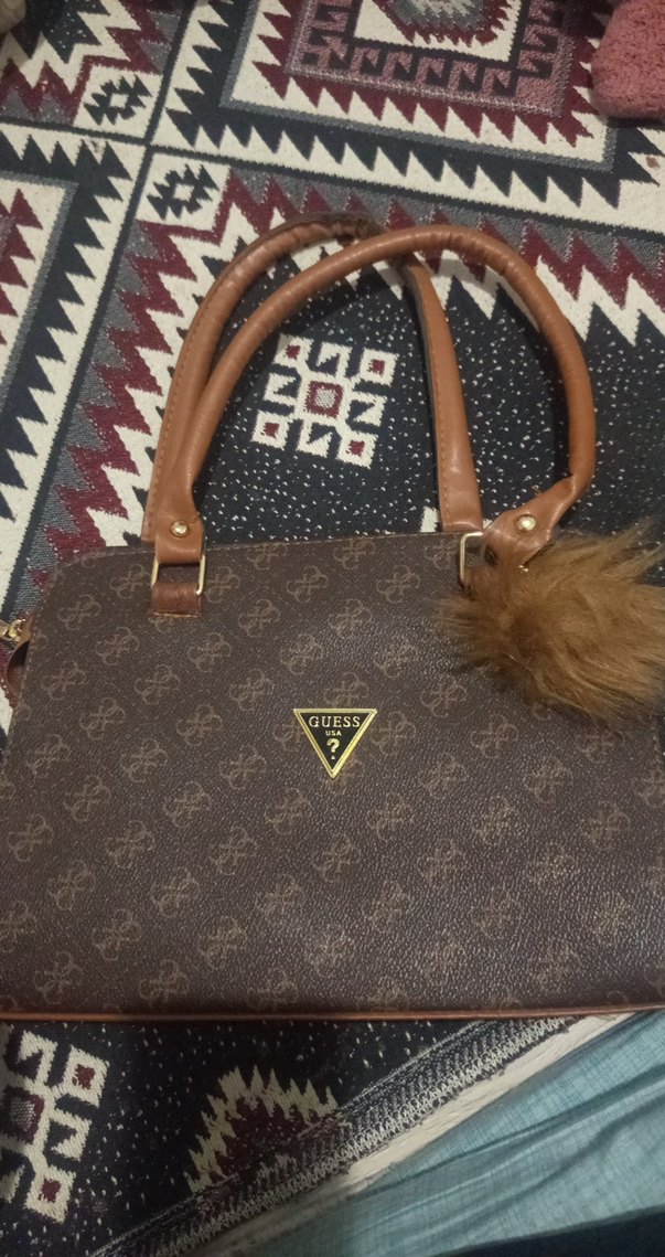 Kapitone Deri Kadın Çanta Siyah - Görsel 4