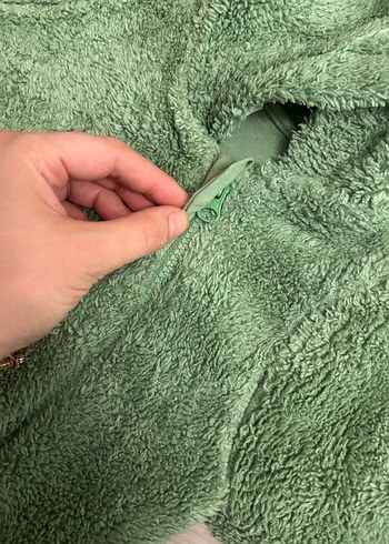 Yeşil Kürklü Lcw Bebek Tulumu - Görsel 3