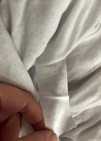 Gri Yıldız Desenli Bebek Tulumu - Görsel 2