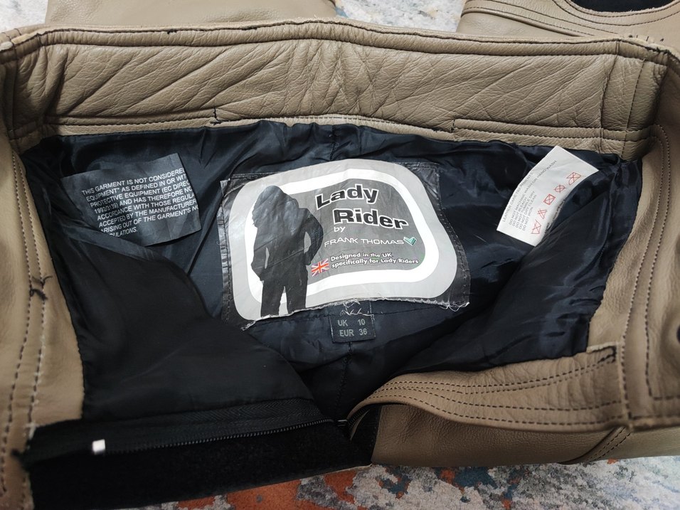 Frank Thomas Bayan motorcu pantolonu - Görsel 3