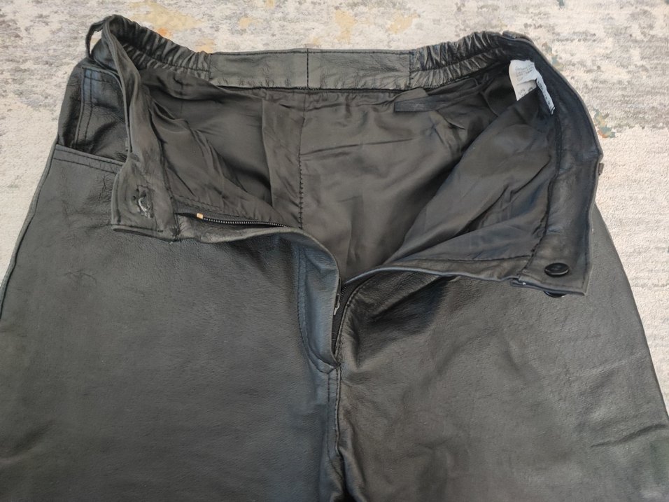 Hakiki Deri Pantolon Unisex - Görsel 3