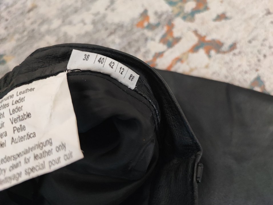 Hakiki Deri Pantolon Unisex - Görsel 4