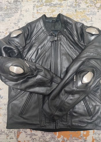 Frank Thomas deri erkek motorcu montu. - Görsel 3