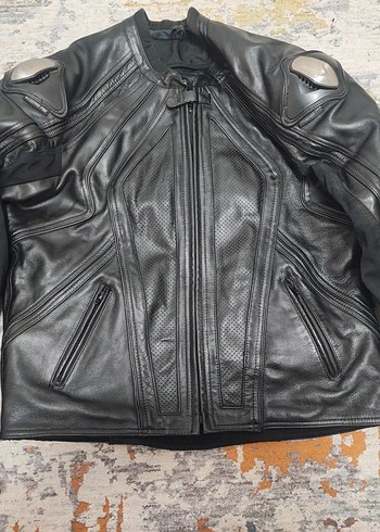 Frank Thomas deri erkek motorcu montu. - Görsel 2