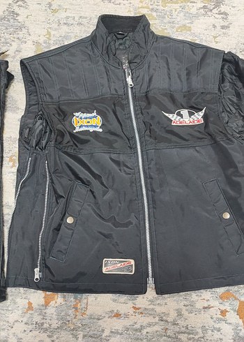 İxon motorcu mont, yelek,pantolon takım - Görsel 8