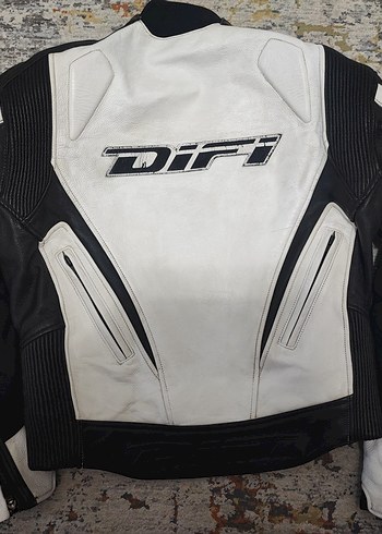 Difi unisex deri motorcu montu. - Görsel 6