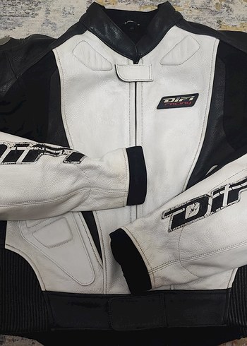 Difi unisex deri motorcu montu. - Görsel 2