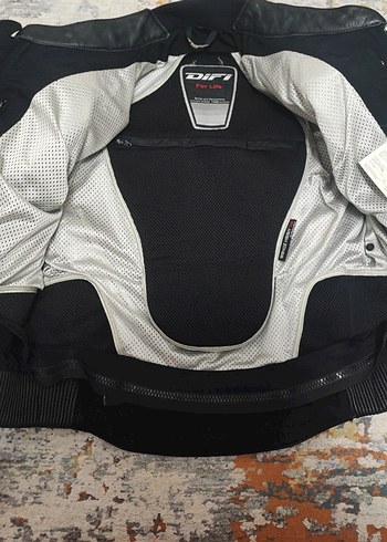 Difi unisex deri motorcu montu. - Görsel 3