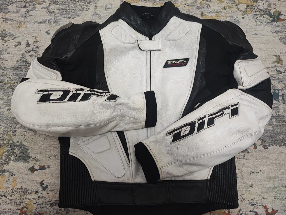 Difi unisex deri motorcu montu. - Görsel 2