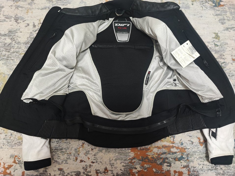 Difi unisex deri motorcu montu. - Görsel 3