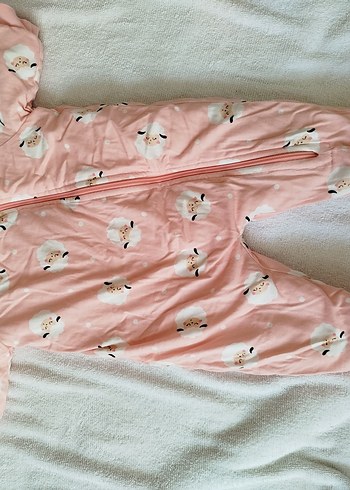 Pembe Baskılı Bebek uyku Tulumu 2.5 tog - Görsel 2
