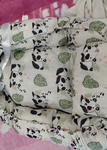 Baskılı Çok Renkli Çocuk Uyku Seti - Görsel 2