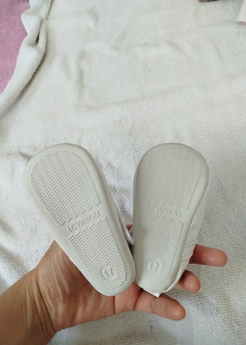 Kız Çocuk Beyaz Fiyonklu Babet Ayakkabı - Görsel 3