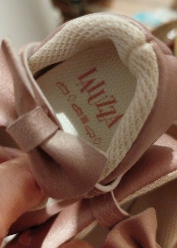 Pembe Fiyonk Detaylı Kız Babet Ayakkabı - Görsel 2