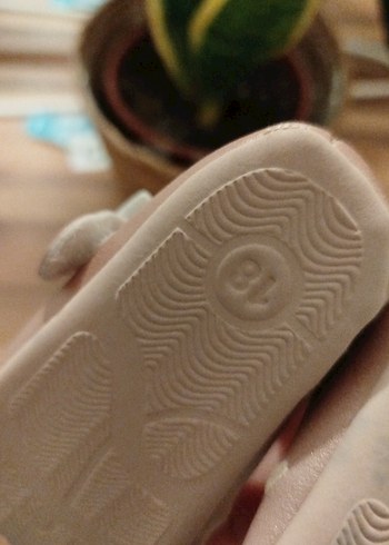 Pembe Fiyonk Detaylı Kız Babet Ayakkabı - Görsel 3