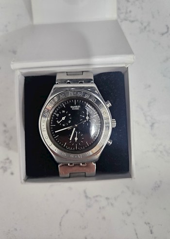 Swatch Klasik Siyah Unisex Kol Saati - Görsel 6