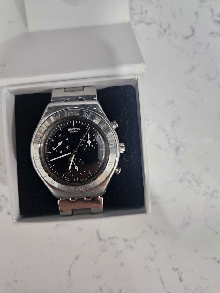 Swatch Klasik Siyah Unisex Kol Saati - Görsel 5