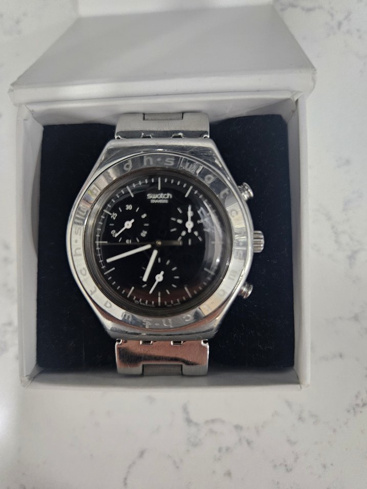 Swatch Klasik Siyah Unisex Kol Saati - Görsel 3