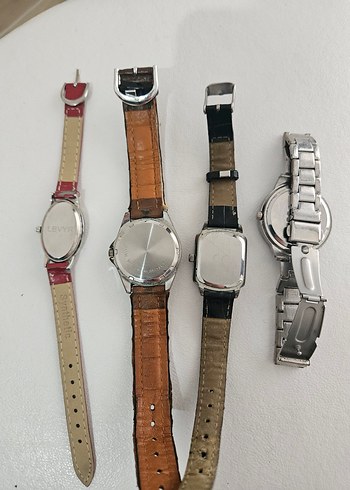 Renkli Kadın Saatleri Seti, Kemerli - Görsel 3