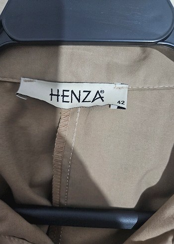 Bej Kadın Uzun Kemerli Trençkot - Görsel 2