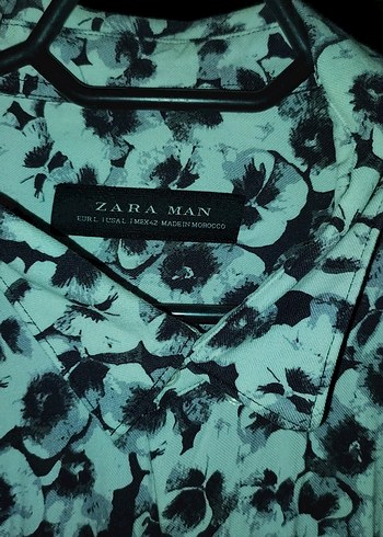 Zara Turkuaz Bohem Erkek Kravat Zara Man
