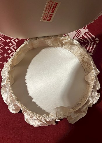 İşlemeli Parlak Beyaz yatak örtüsü - Görsel 8