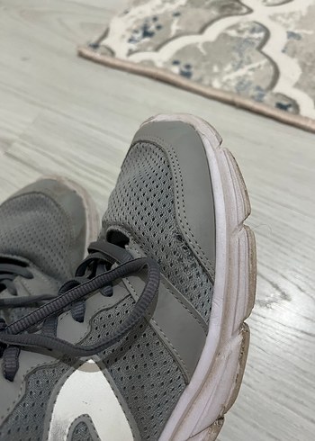 Gri Bağcıklı erkek Spor Ayakkabı - Görsel 4