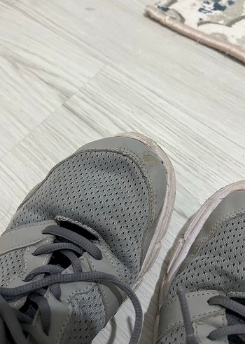 Gri Bağcıklı erkek Spor Ayakkabı - Görsel 5