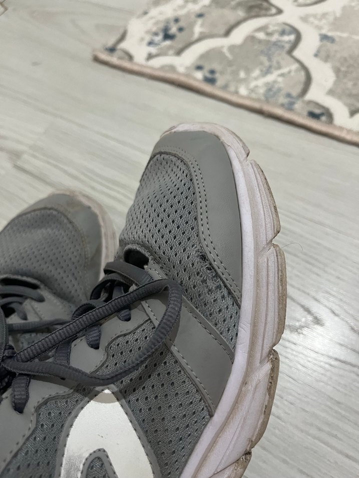 Gri Bağcıklı erkek Spor Ayakkabı - Görsel 4