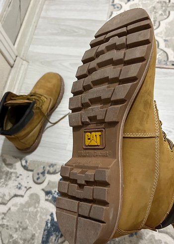 CAT Kahverengi Süet Erkek Bot - Görsel 5