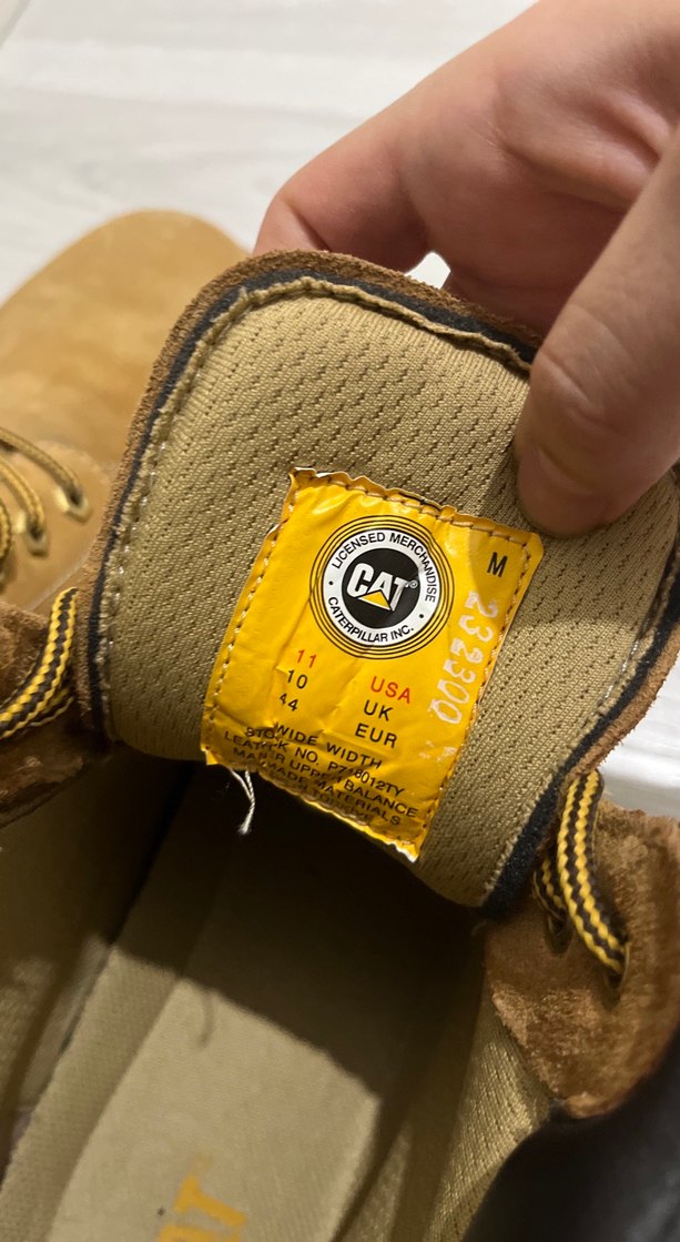 CAT Kahverengi Süet Erkek Bot - Görsel 3