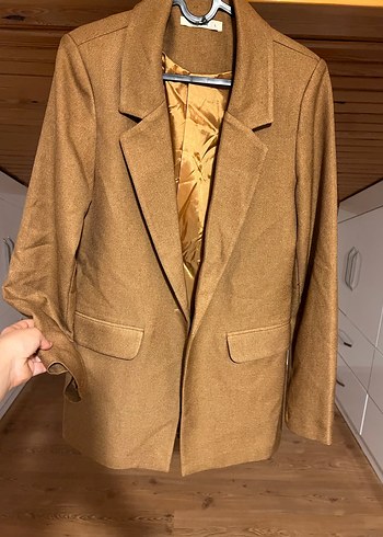 Kahverengi Kadın Blazer Ceket - Görsel 6